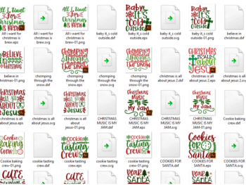 Christmas SVG Design Bundle Vol 2 a