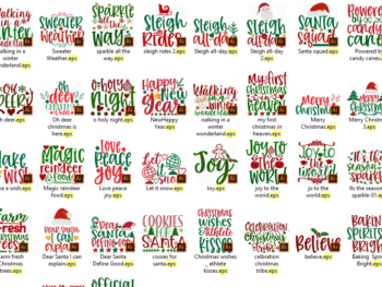 Christmas SVG Design Bundle Vol 5