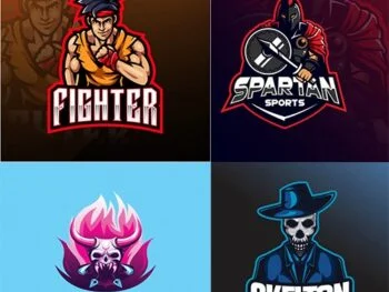 fighter-sport-mascot-logo-designer