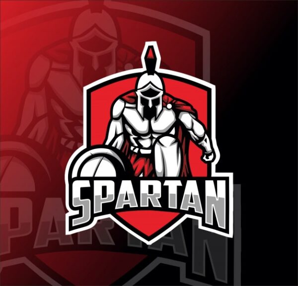 spartan-mascot-esport-logo