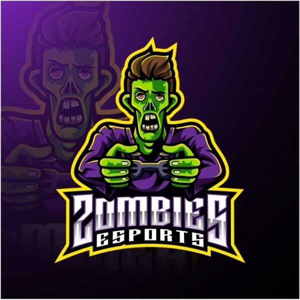 zombie-undead-mascot-logo-template