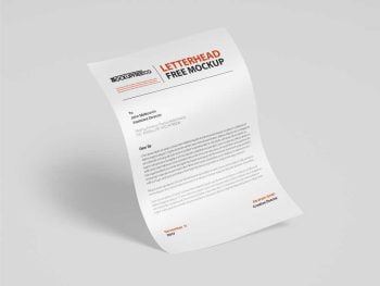 Letterheads Mockup