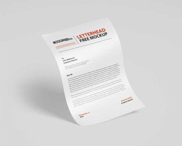 Letterheads Mockup