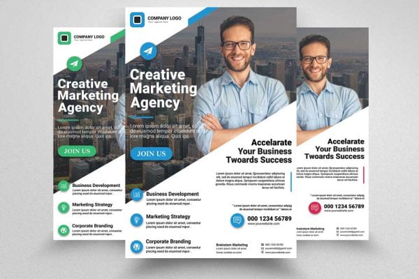 Digital Agency Advertising Flyer