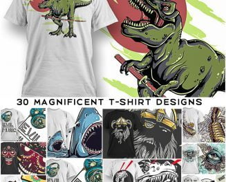 30 MAGNFICENT T-SHIRT DESIGNS