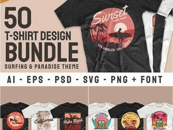 Surfing-Paradise-Tshirt-Designs-Bundle-768x841