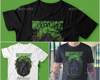 Wolves-Night-T-Shirt