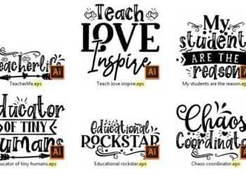 teacher svg bundle