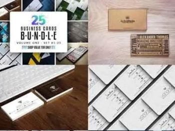 25 Business Cards Bundle