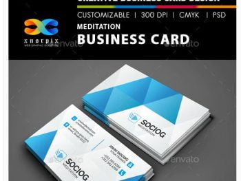 Meditation Business Card