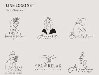 Free Line art Logo Design