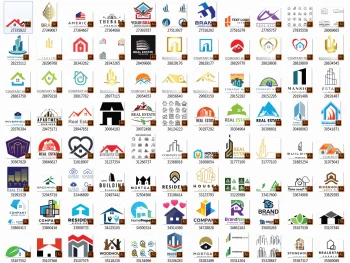 92 Real estate Logo mega bundle v2