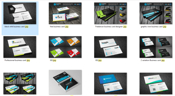 psd businees card bundle