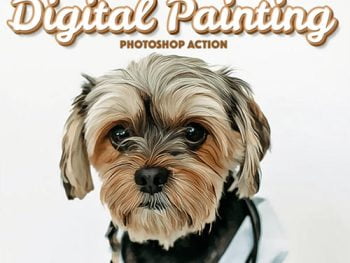 DIGITAL PAINTING PHOTOSHOP ACTION