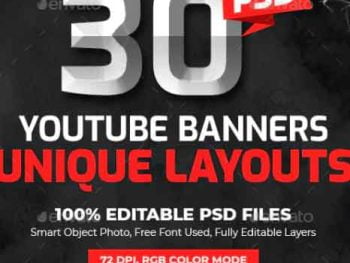 30-Youtube Multipurpose Cover Banners