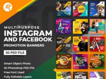 50-Instagram & Facebook Banners