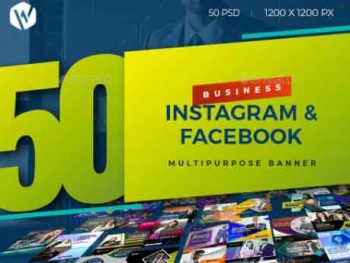 50 Instagram & Facebook Business Banners