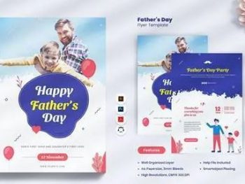 Father Day flyer