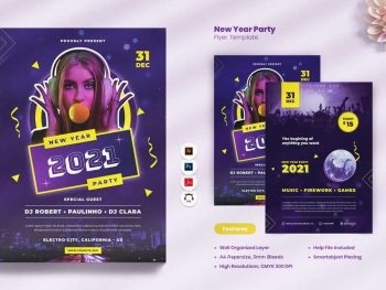 New Year Party Flyer