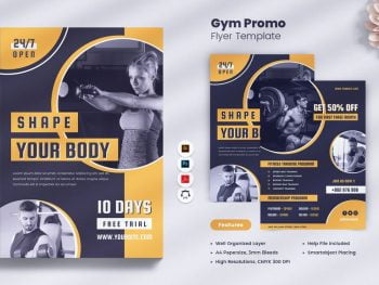 Fitness Promo Flyer