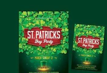 St Patrick’s Day Party Flyer