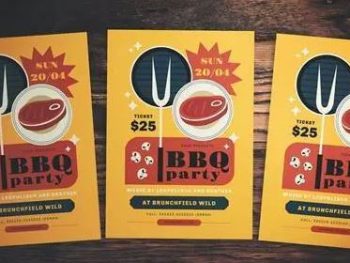 bbq flyer