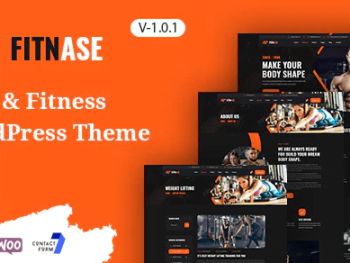 Fitnase - Gym And Fitness WordPress Theme