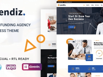 Lendiz - Loan & Funding Agency WordPress Theme