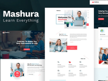 Mashura - LMS Education & Online Courses Theme