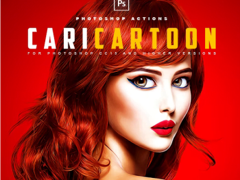 Caricartoon - Photoshop Actions