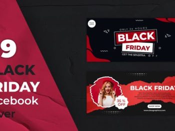 Black Friday Sale Facebook Covers