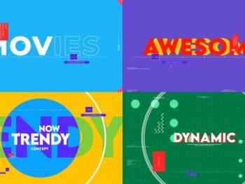 Dynamic Typographic Intro