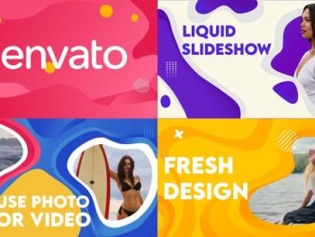 Liquid Slideshow After Effects