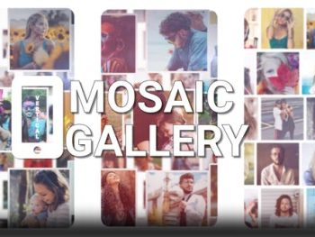 Mosaic Photo Gallery Vertical