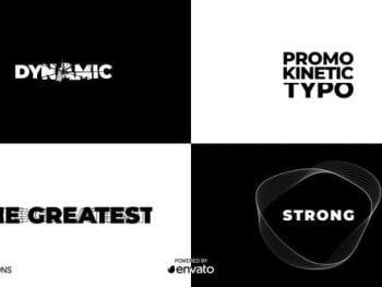 Promo Kinetic Typography