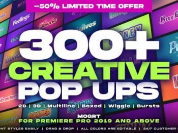 Creative Pop Ups Pack