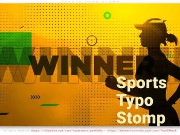 Sports Typo Stomp