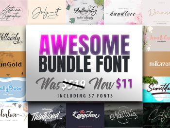 Awesome Font Bundle