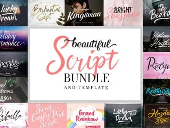 Beautiful Script Fonts