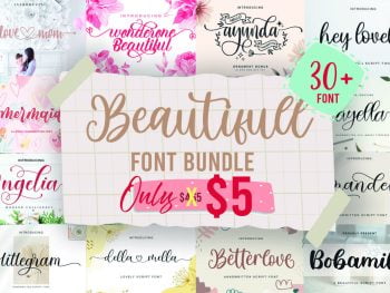 Beautifull Font Bundle