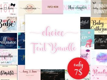 Choice Font Bundle