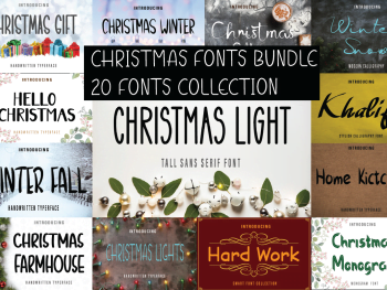 Christmas Fonts Bundle