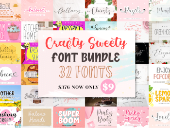 Crafty Sweety Font Bundle