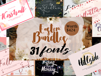 Easter Fonts Bundle