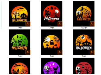 Halloween Tshirt Bundle