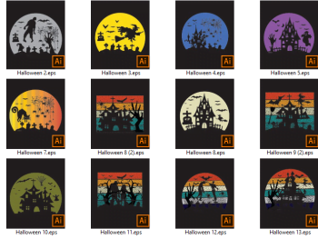 Halloween-TShirt-Design-Bundle