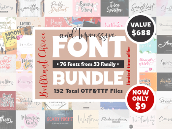 Impressive Font Bundle