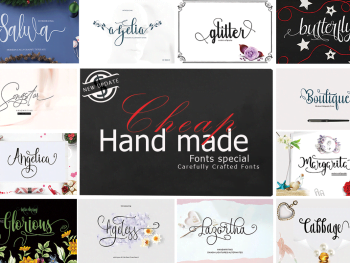 Incredible Handwritten Fonts Bundle