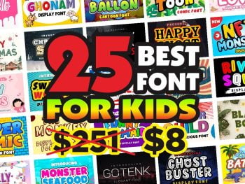 Kids Font Collection Bundle