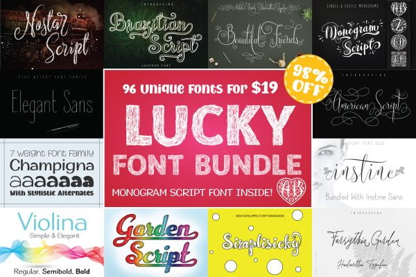 Lucky Font Bundle